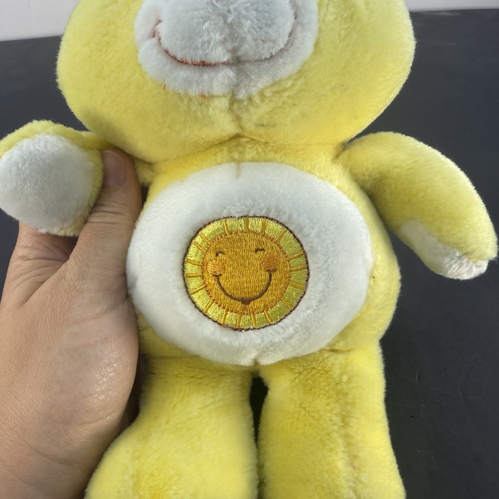 Care Bears Funshine Bear 12" Plush Toy - 2002 - Picture 2 of 7